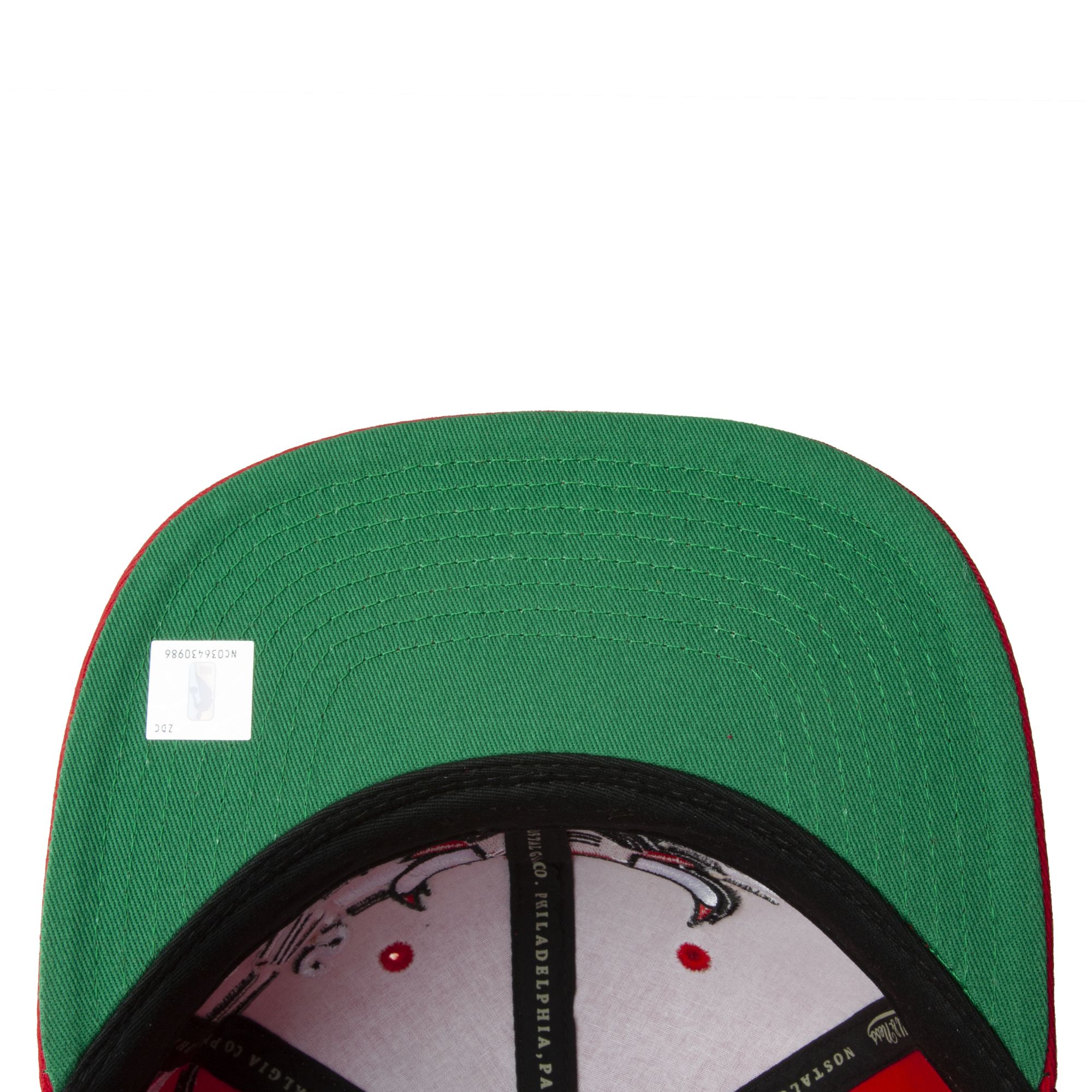 MENS MITCHELL & NESS NBA RETRO BOLT DEADSTOCK SNAPBACK BULLS - RED