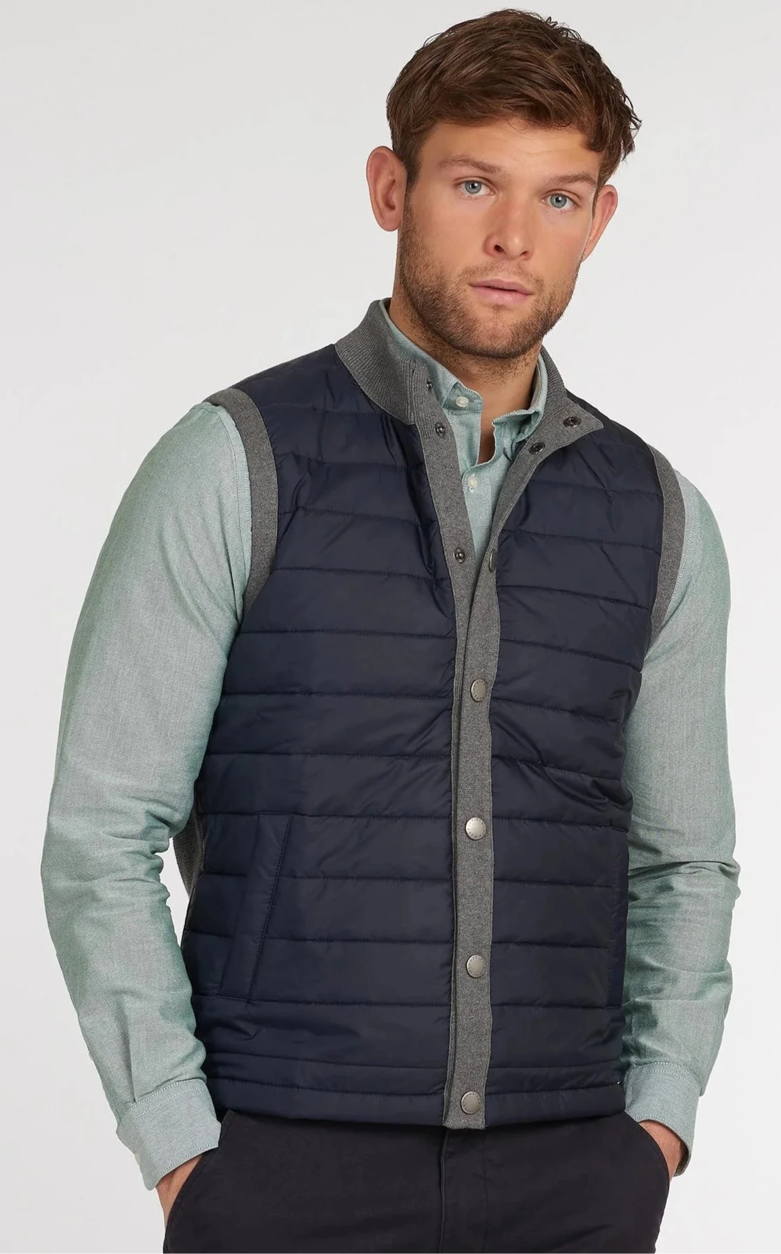 [MKN0920GY53] MENS BARBOUR ESSENTIAL GILET VEST BASIC
