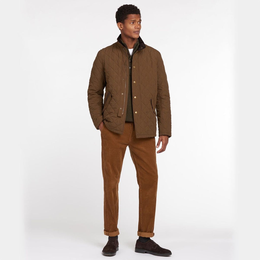 [MQU0784SN52] MENS BARBOUR SHOVELER QUILTED JACKET