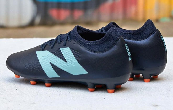 [SJT3FN45] GRADE SCHOOL NEW BALANCE TEKELA V4+ MAGIQUE FG BIG KID 'NAVY TEAM SKY BLUE'