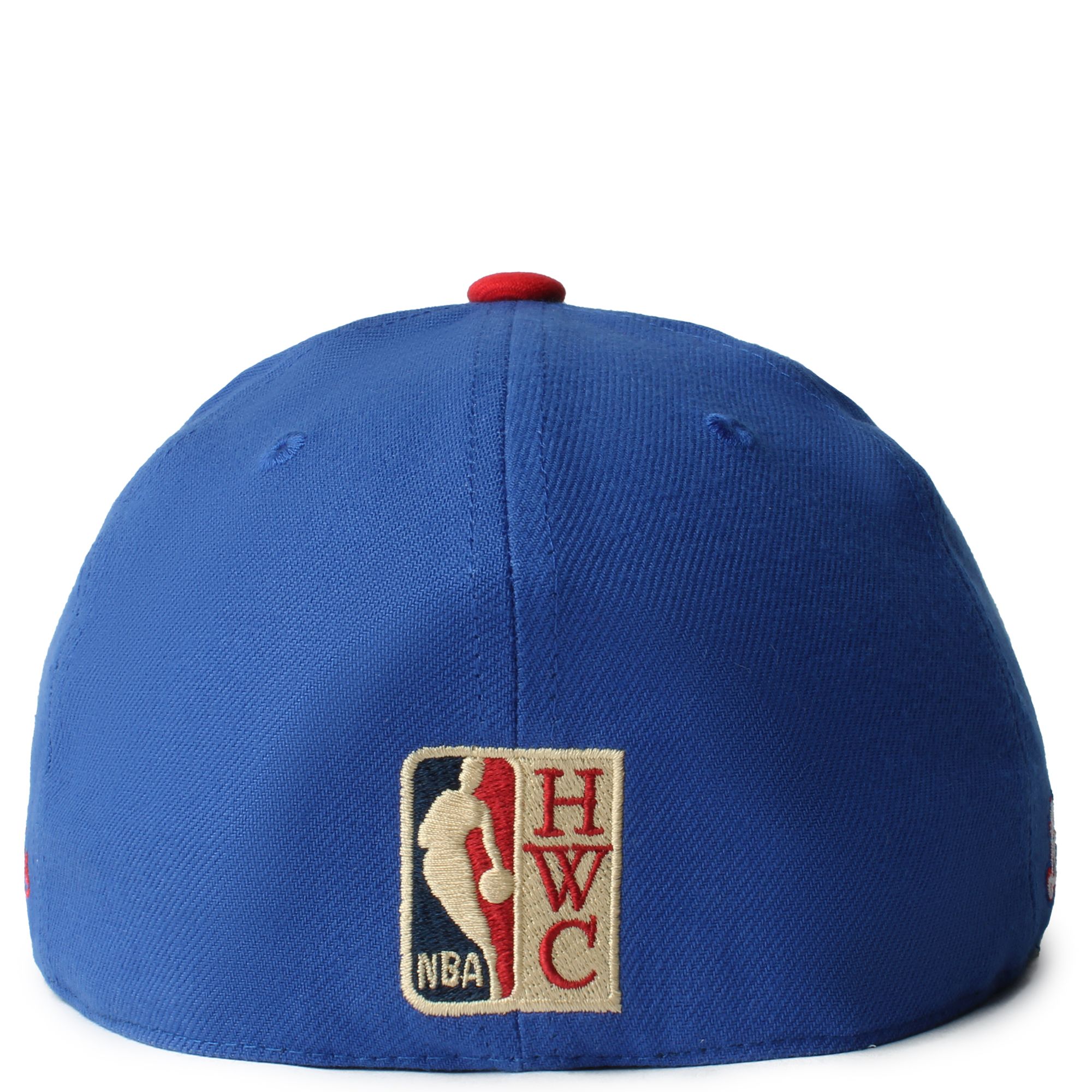 MENS MITCHELL & NESS NBA CORE SIDE FITTED HWC CLIPPERS - ROYAL-RED