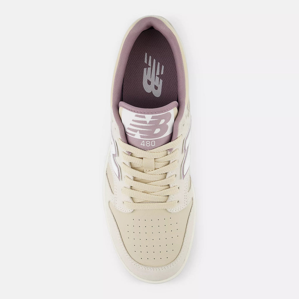 [BB480LHP] WOMENS NEW BALANCE 480 'TAN/PURPLE'