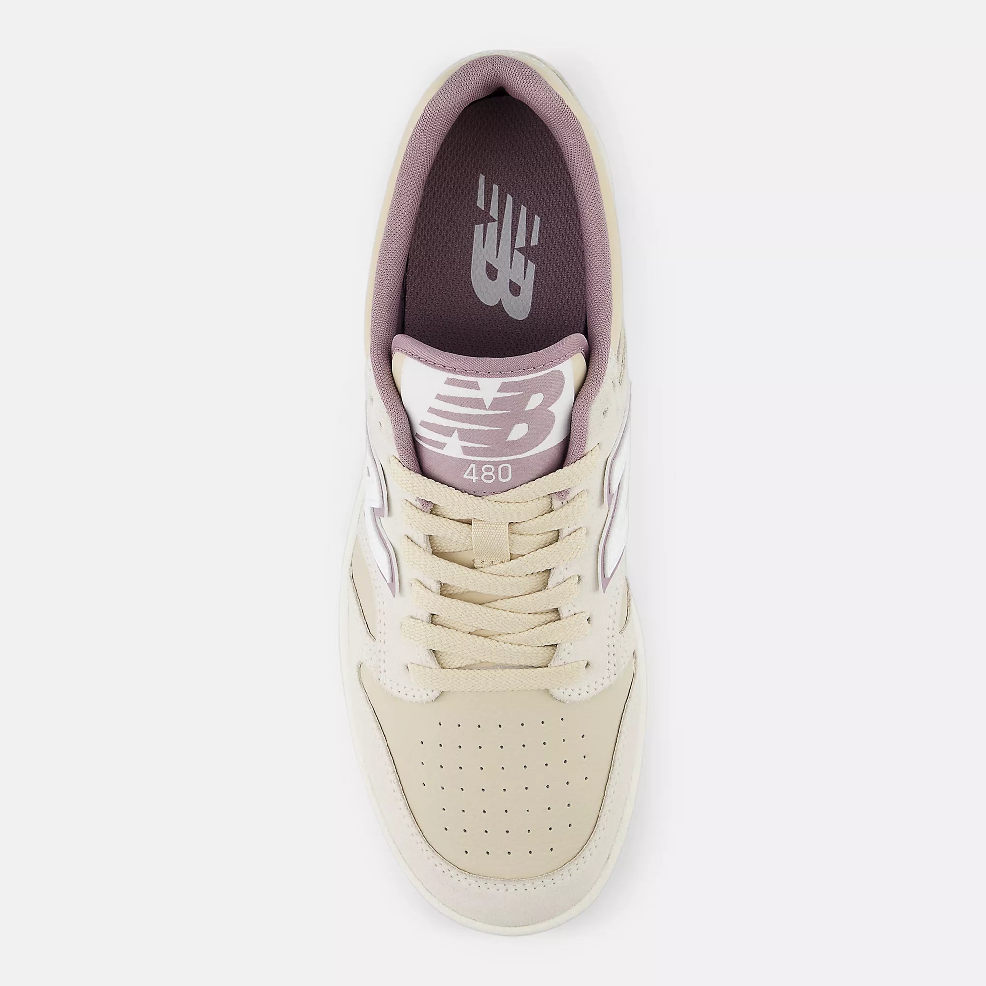 [BB480LHP] WOMENS NEW BALANCE 480 'TAN/PURPLE'