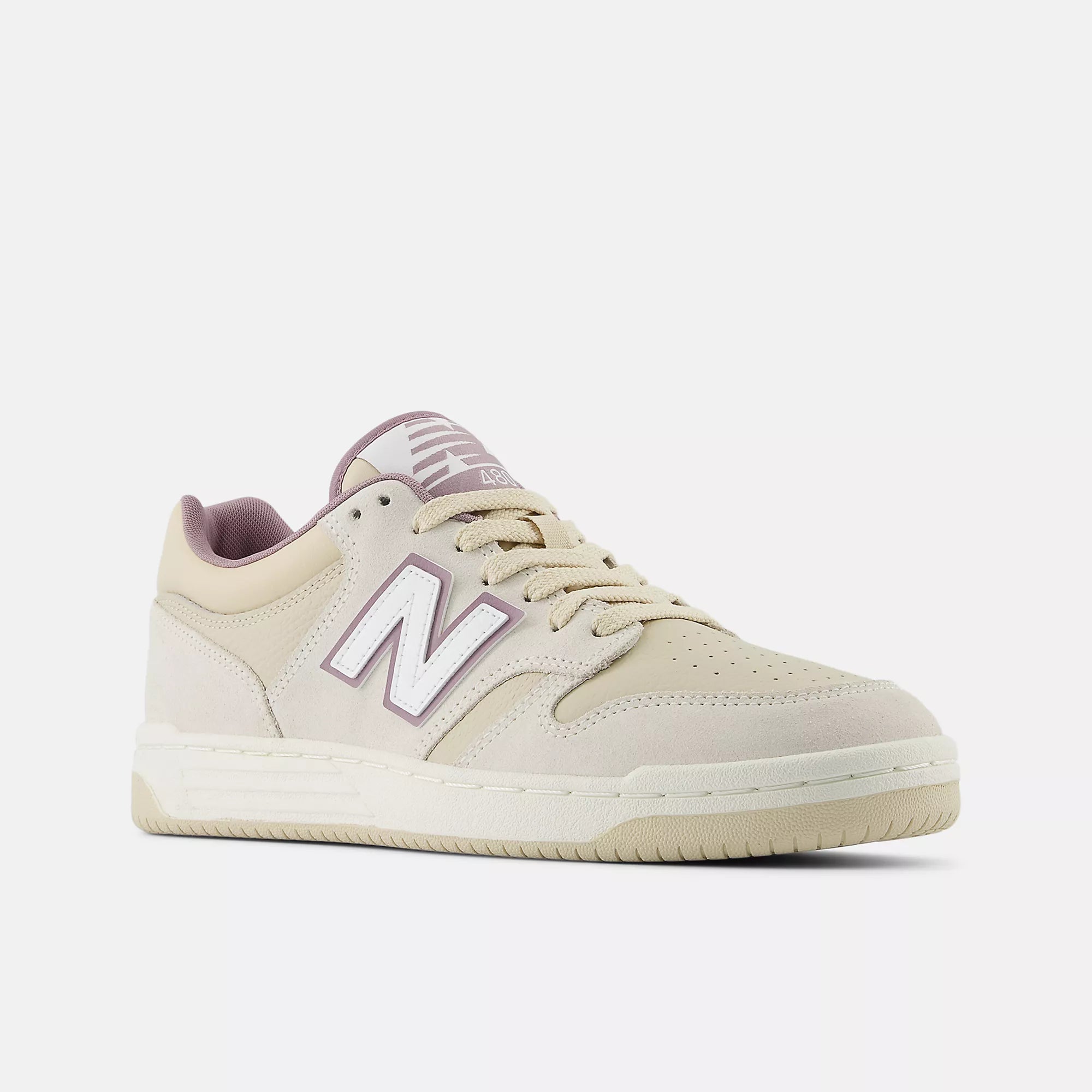 [BB480LHP] WOMENS NEW BALANCE 480 'TAN/PURPLE'