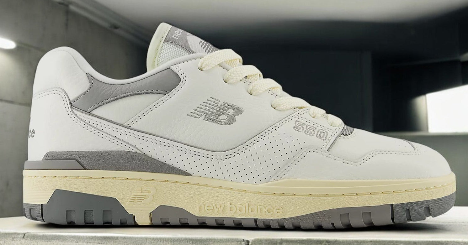 [BB550PTC] MENS NEW BALANCE 550 'AWAY GREY MINI LOGO'