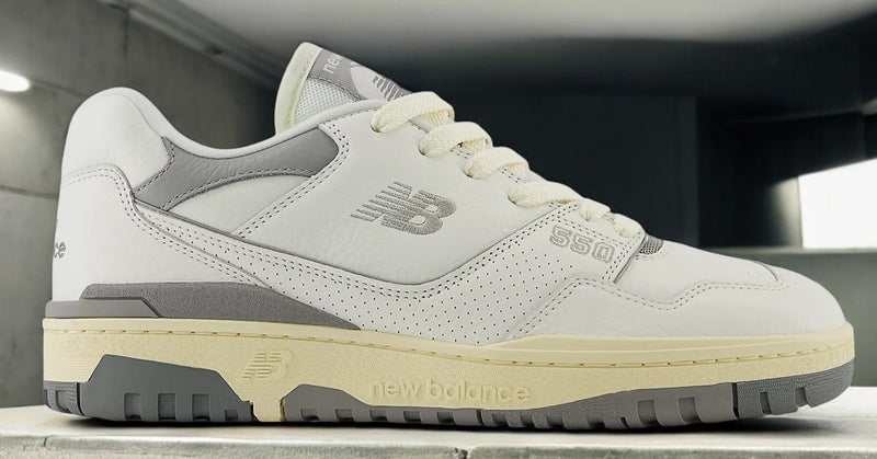[BB550PTC] MENS NEW BALANCE 550 'AWAY GREY MINI LOGO'