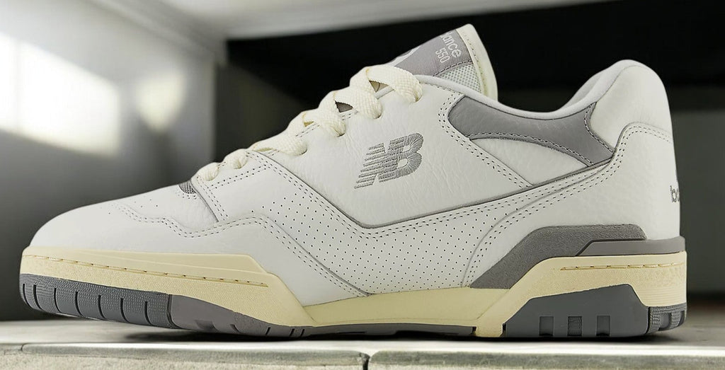 [BB550PTC] MENS NEW BALANCE 550 'AWAY GREY MINI LOGO'