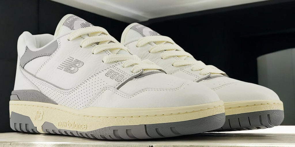 [BB550PTC] MENS NEW BALANCE 550 'AWAY GREY MINI LOGO'
