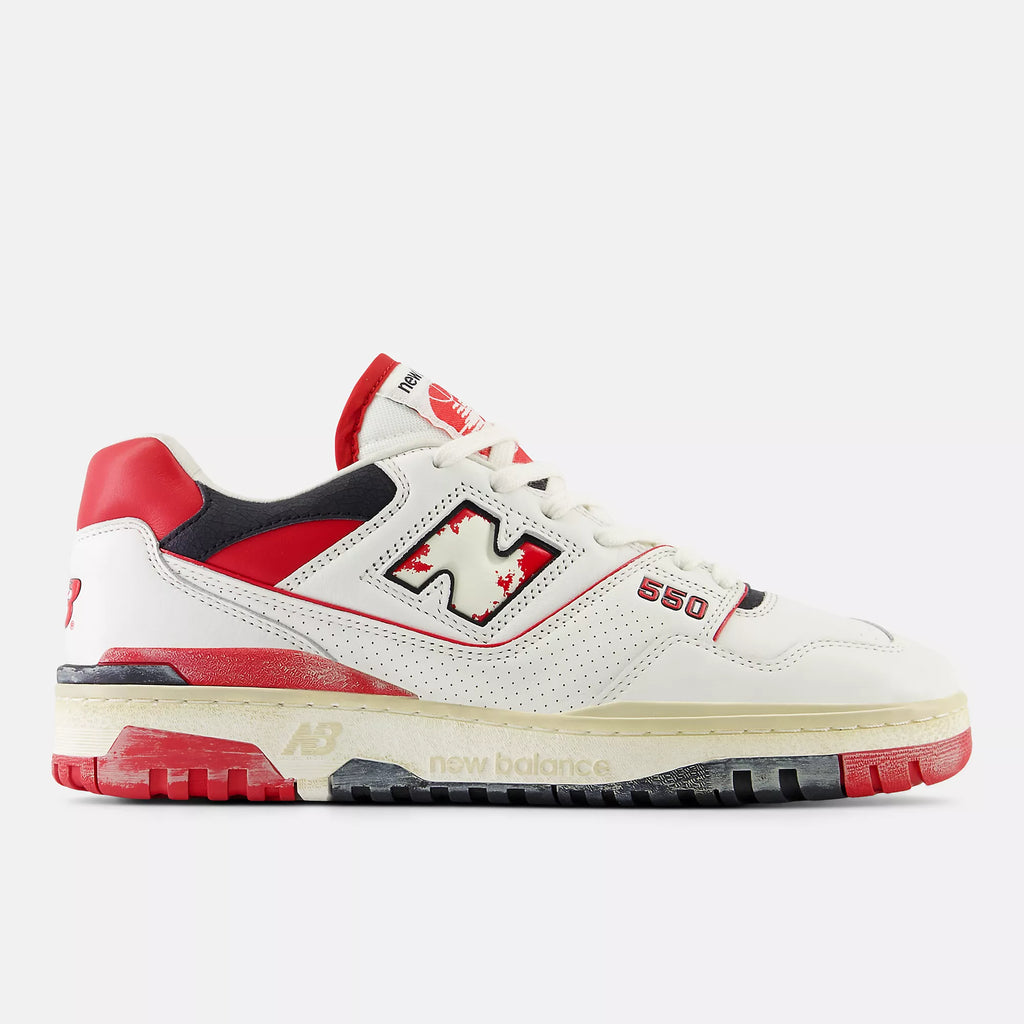 [BB550VGA] MENS NEW BALANCE 550 'VINTAGE PACK TEAM RED'