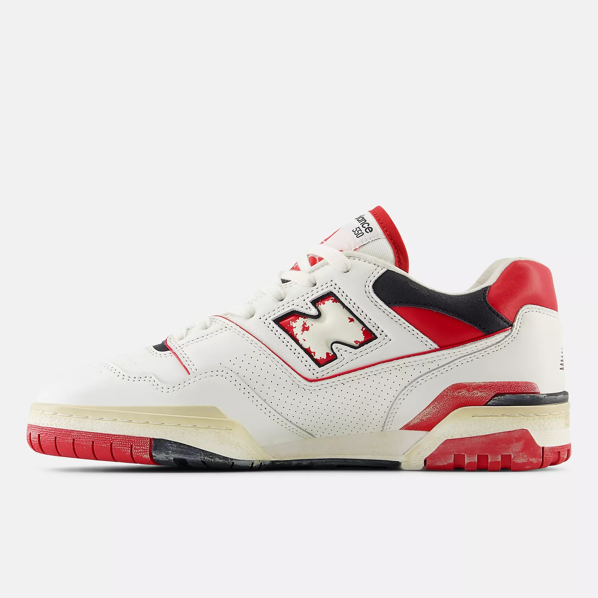 [BB550VGA] MENS NEW BALANCE 550 'VINTAGE PACK TEAM RED'