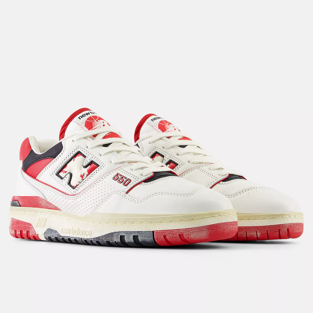 [BB550VGA] MENS NEW BALANCE 550 'VINTAGE PACK TEAM RED'