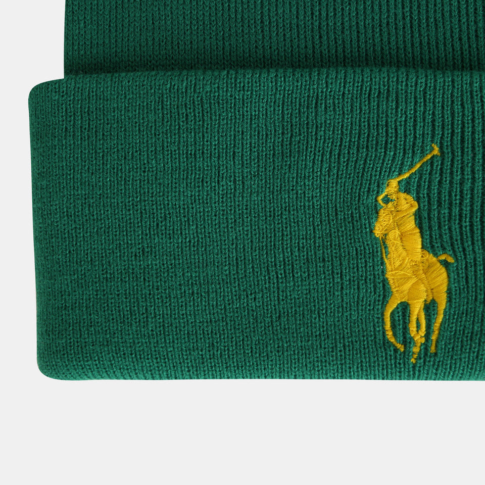 [PC0436-327] Mens Polo Ralph Lauren BIG PONY CUFF HAT