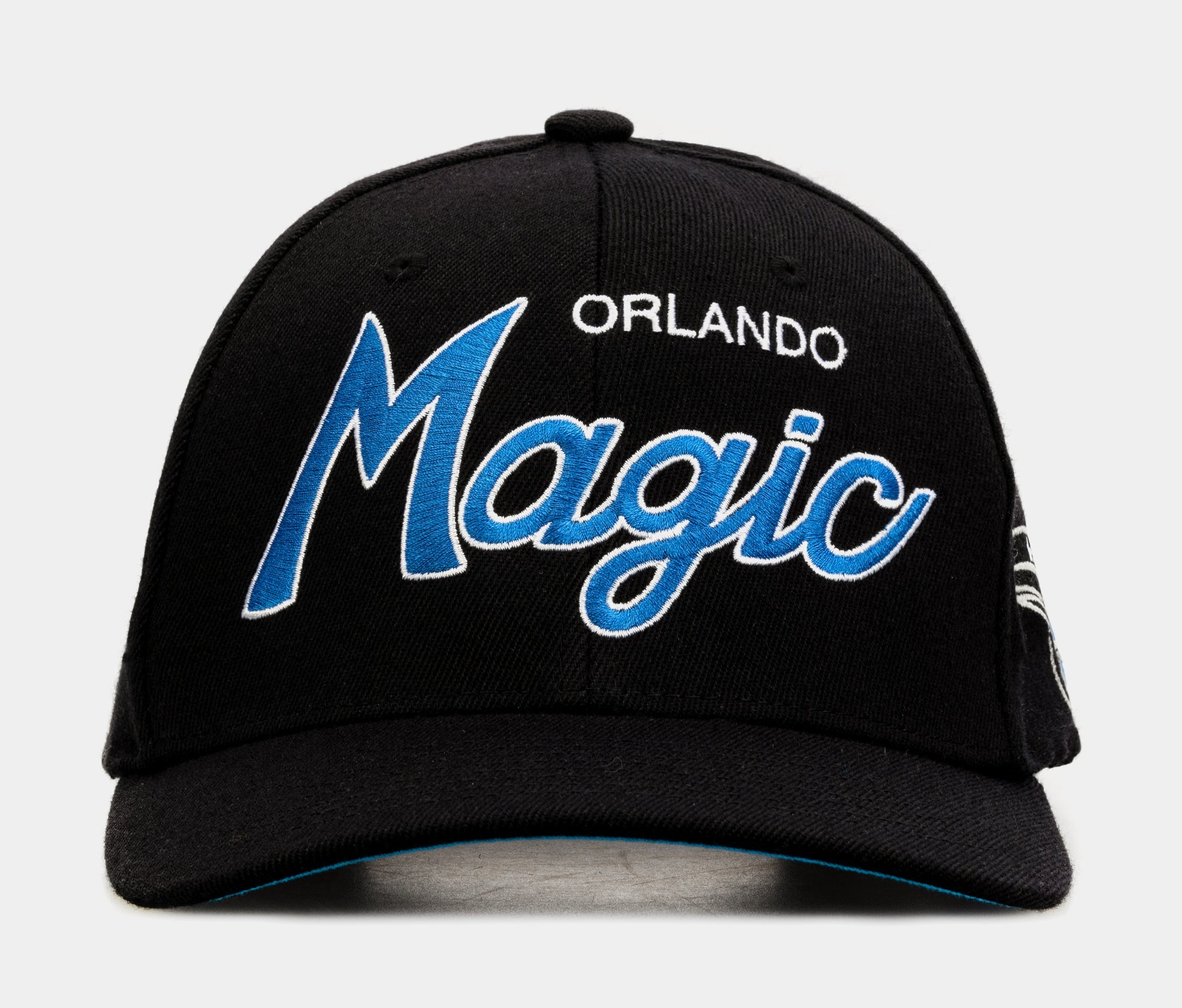 MENS MITCHELL & NESS NBA TEAM SCRIPT 2.0 STRETCH SNAPBACK MAGIC