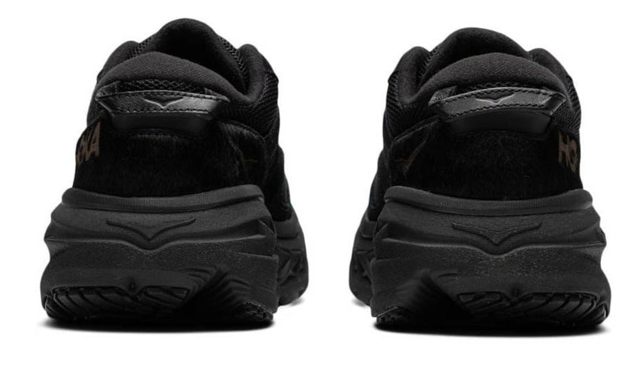 [1127734-BCWH] Mens Hoka One One BONDI L 'ENGINEERED GARMENTS BLACK COW HAIR'