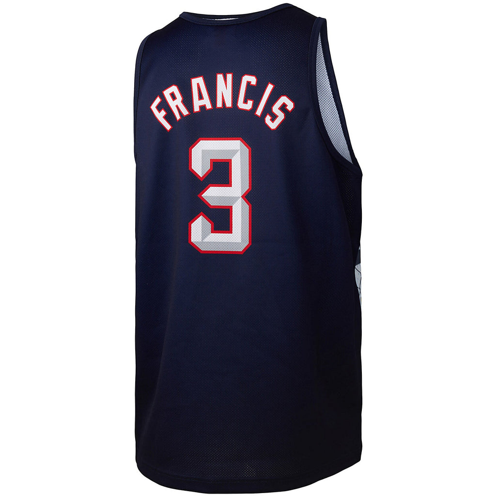 MENS MITCHELL & NESS SLAM SUBLIMATED TANK ROCKETS STEVE FRANCIS