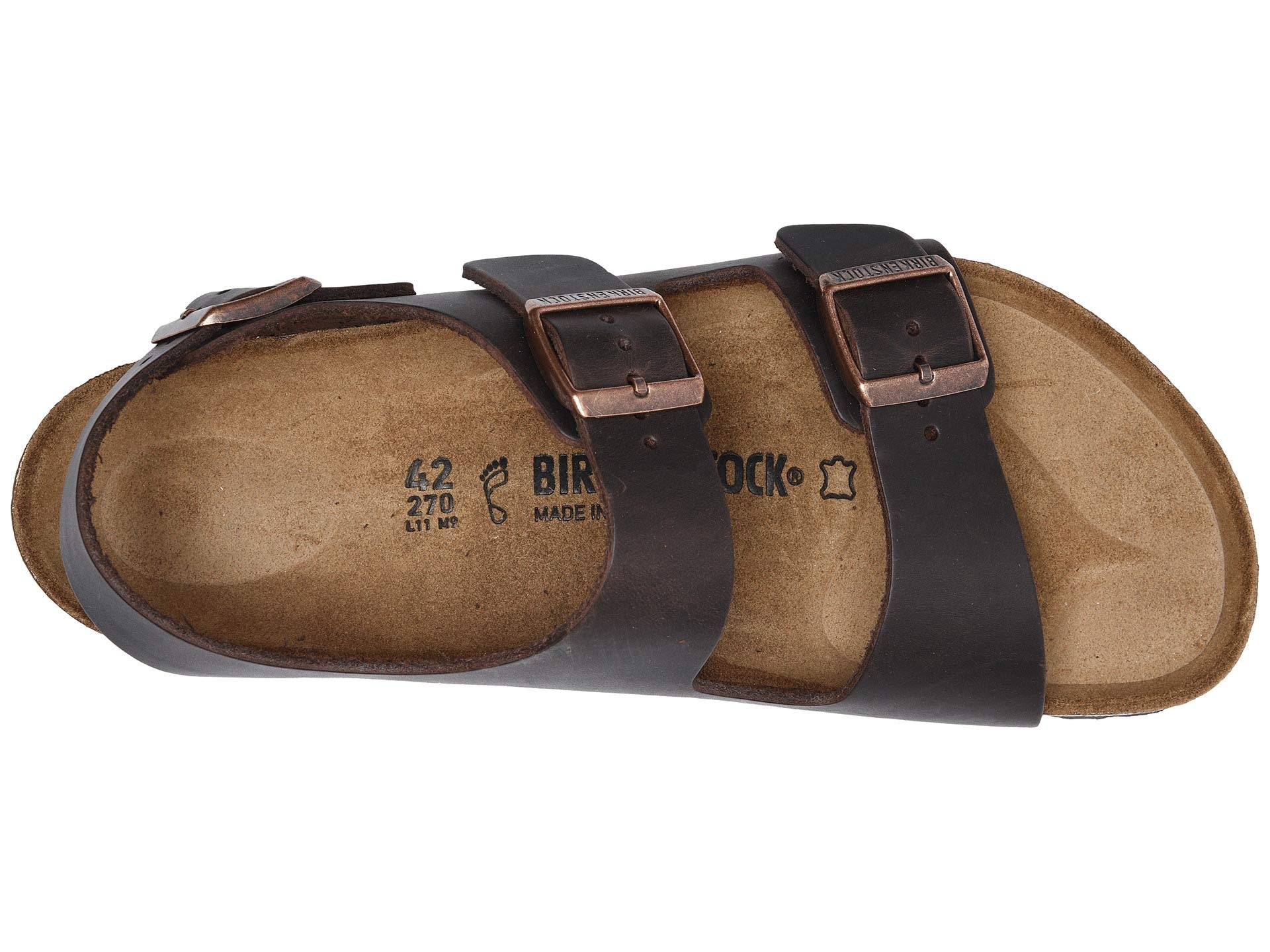 [34871] UNISEX BIRKENSTOCK MILANO OILED LEATHER (REGULAR WIDTH)