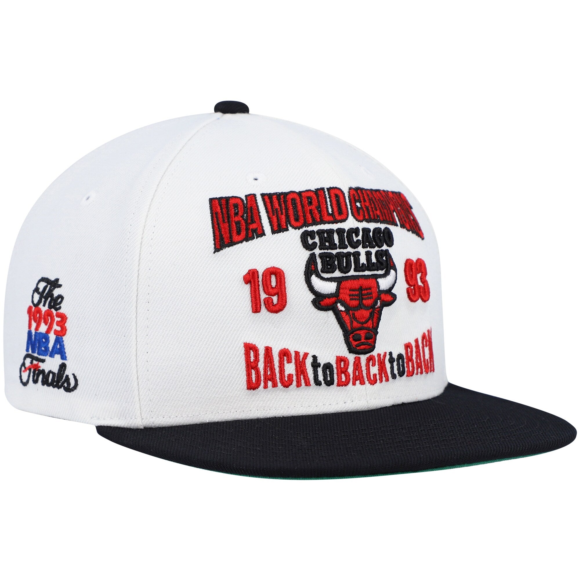 [HHSS3133-CBUYYPPPWHBK] MENS NBA CHICAGO BULLS BACK TO '93 SNAPBACK