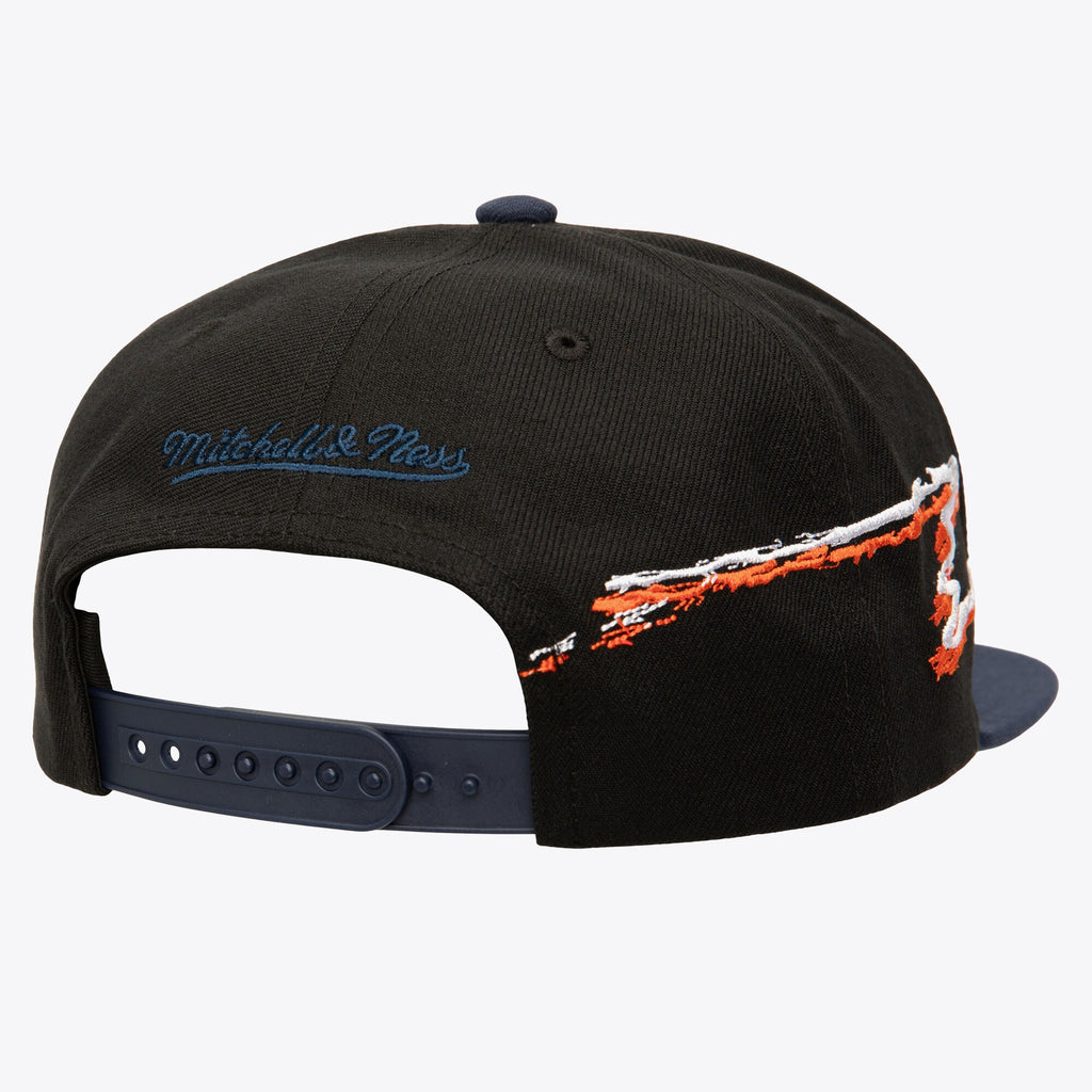 [HS9544-HASBLCK] MENS MITCHELL & NESS MLB LIFE LINE SNAPBACK COOP ASTROS