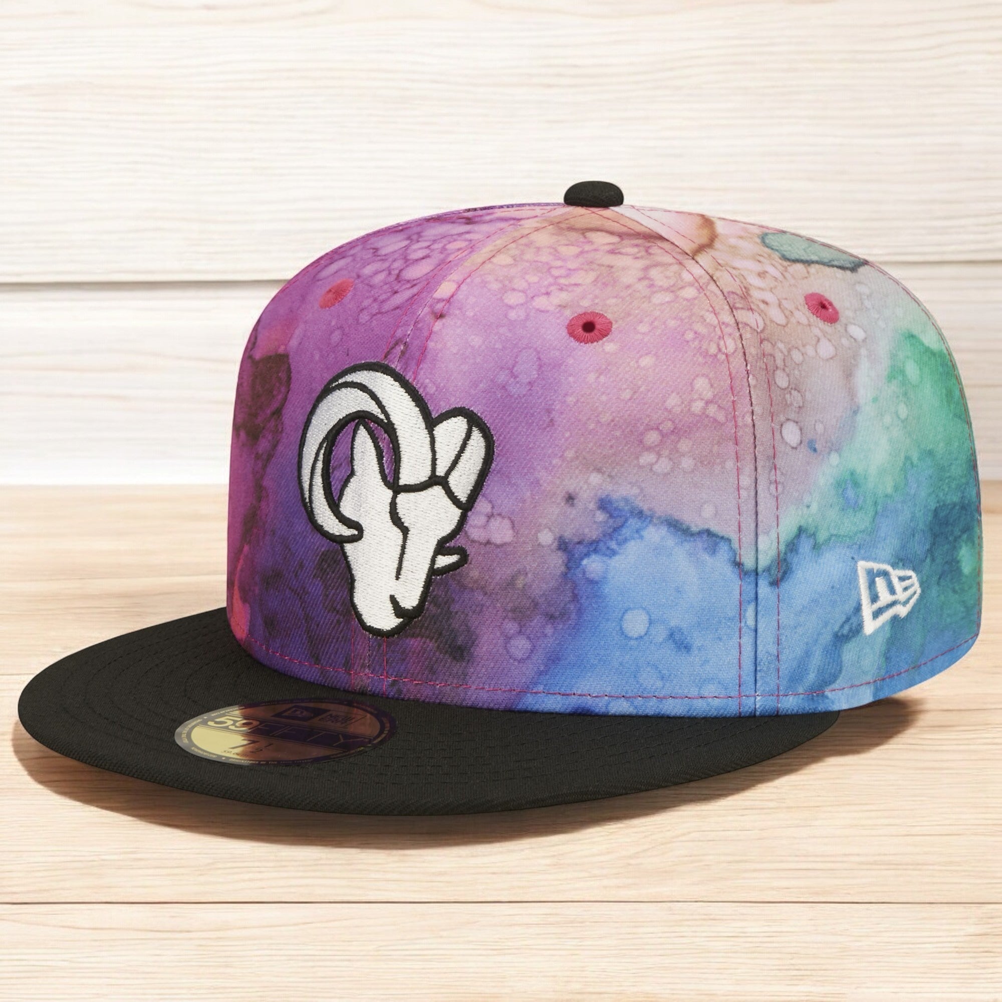 [60290113] MENS NEW ERA NFL LA RAMS 5950 CRUCIAL CATCH FITTED