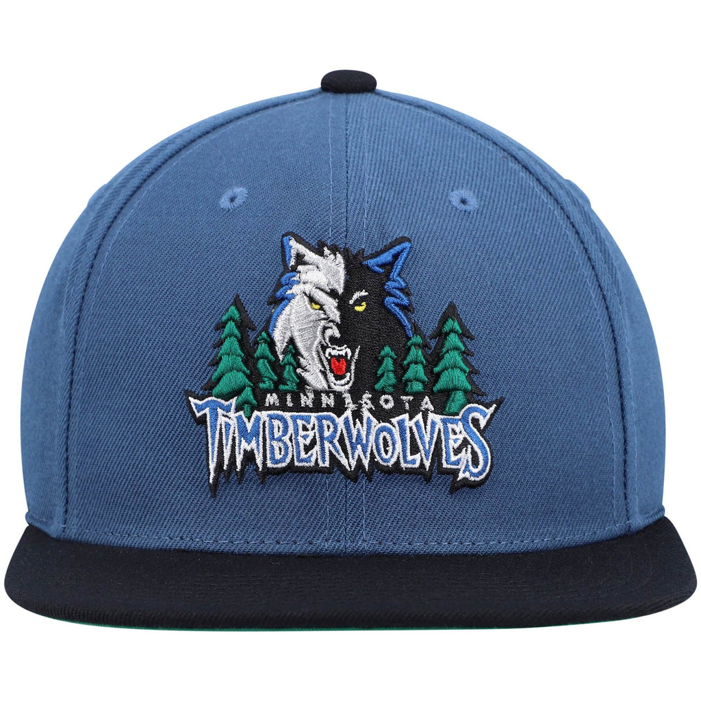 [HHSS3267-MTIYYPPPBLBK] MENS NBA MINNESOTA TIMBERWOLVES TEAM 2 TONE 2.0 SNAPBACK