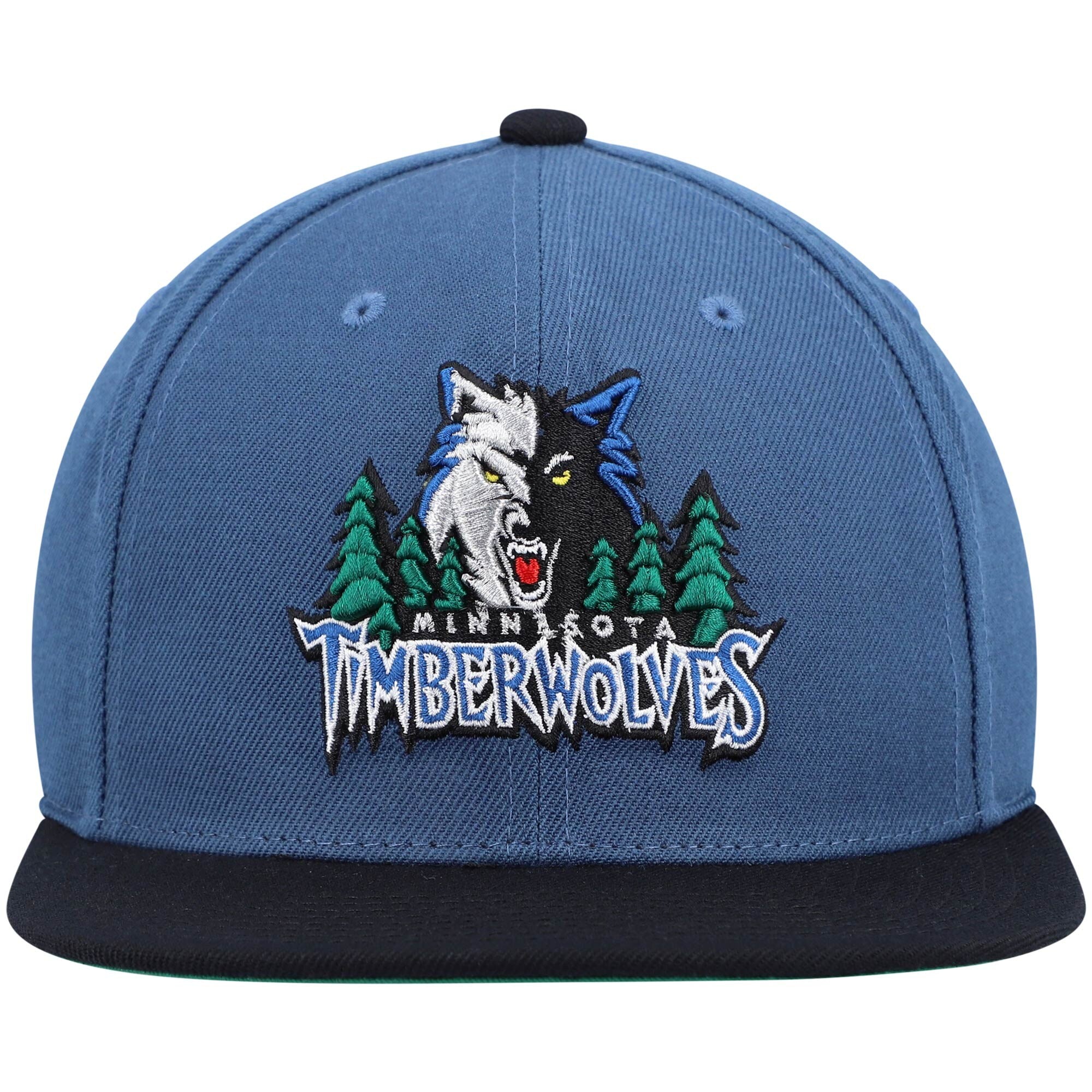[HHSS3267-MTIYYPPPBLBK] MENS NBA MINNESOTA TIMBERWOLVES TEAM 2 TONE 2.0 SNAPBACK
