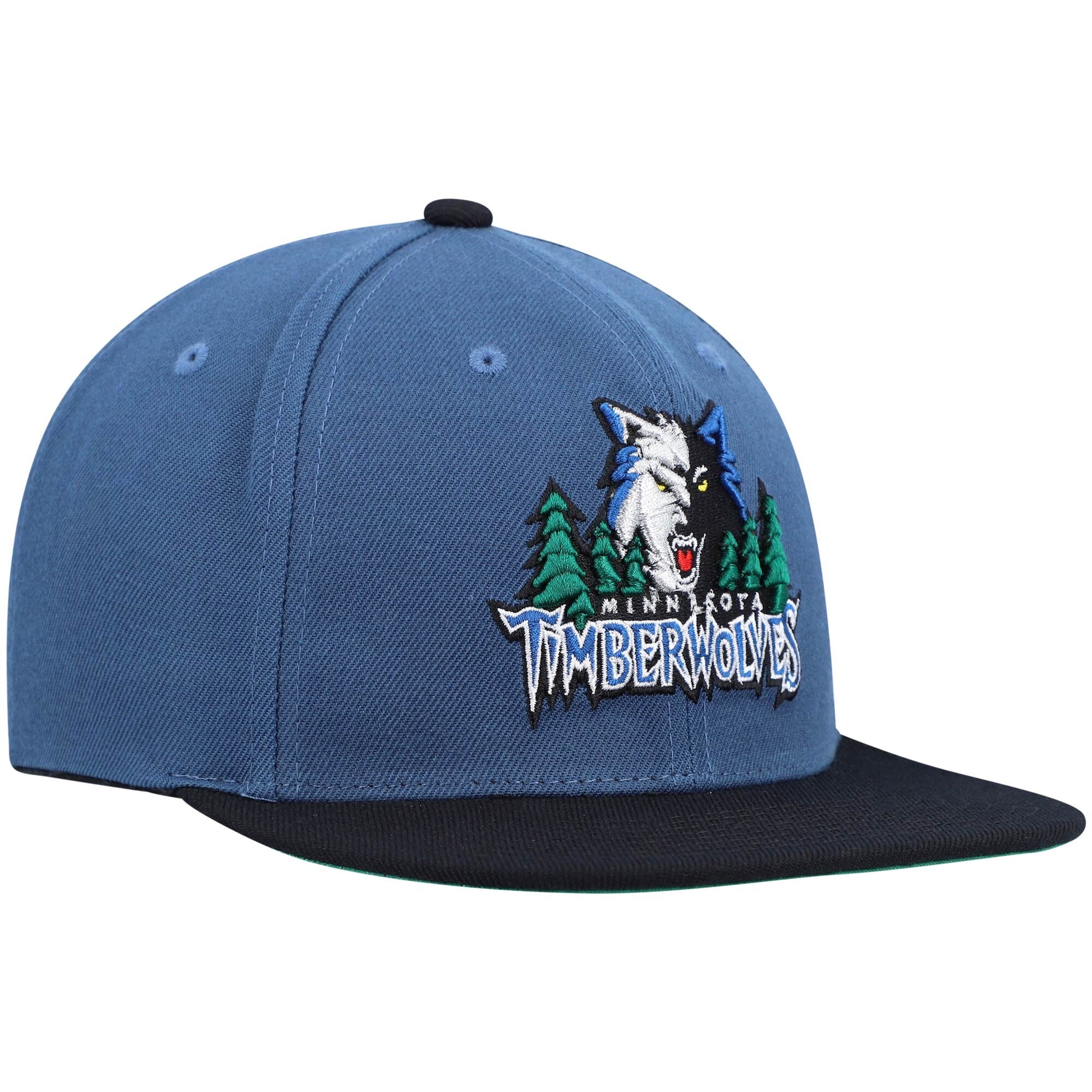 [HHSS3267-MTIYYPPPBLBK] MENS NBA MINNESOTA TIMBERWOLVES TEAM 2 TONE 2.0 SNAPBACK