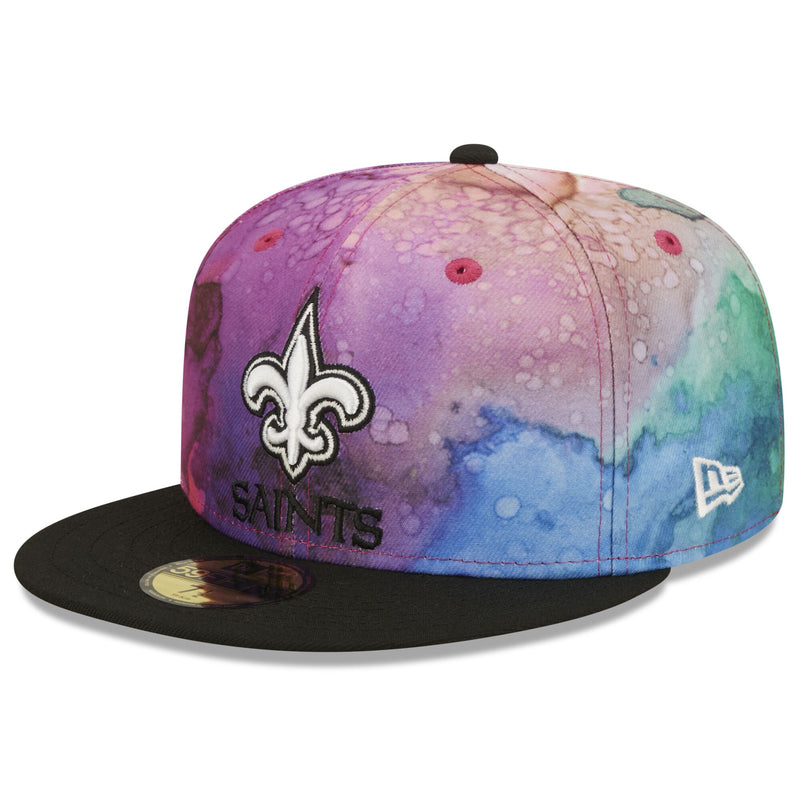[60290102] MENS NEW ERA NFL NEW ORLEANS SAINTS 5950 CRUCIAL CATCH FITTED