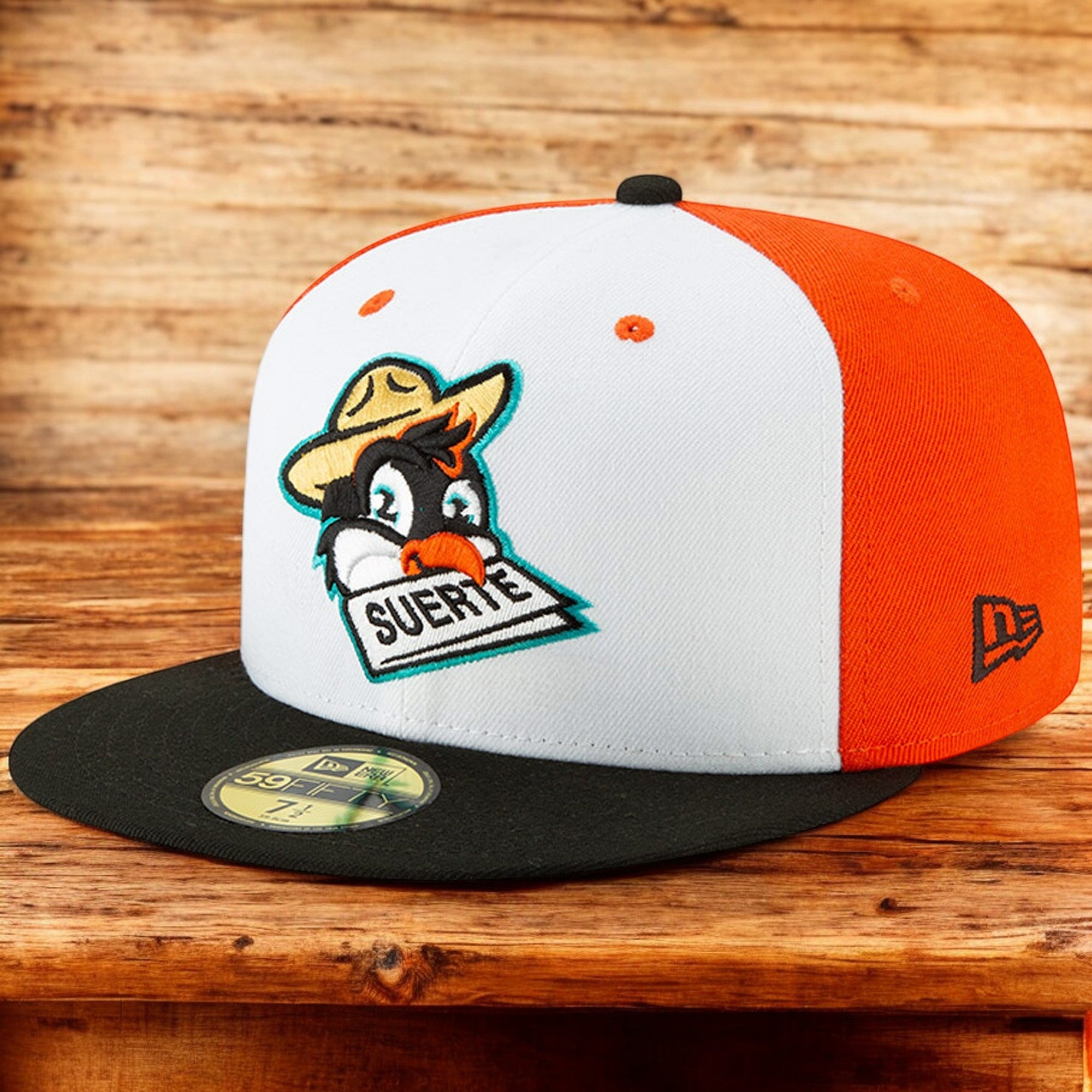 [12022957] Mens New Era MILB Pajaritos de Norfolk - Norfolk Tides 5950 59Fifty