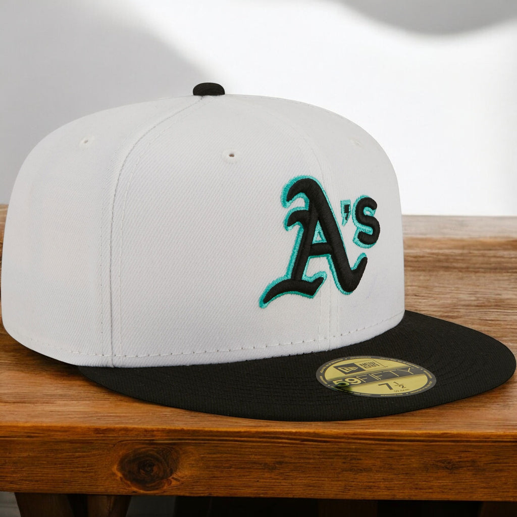 [60204353] Mens New Era MLB OAKLAND ATHLETICS 5950 FITTED 'SPRING BP'