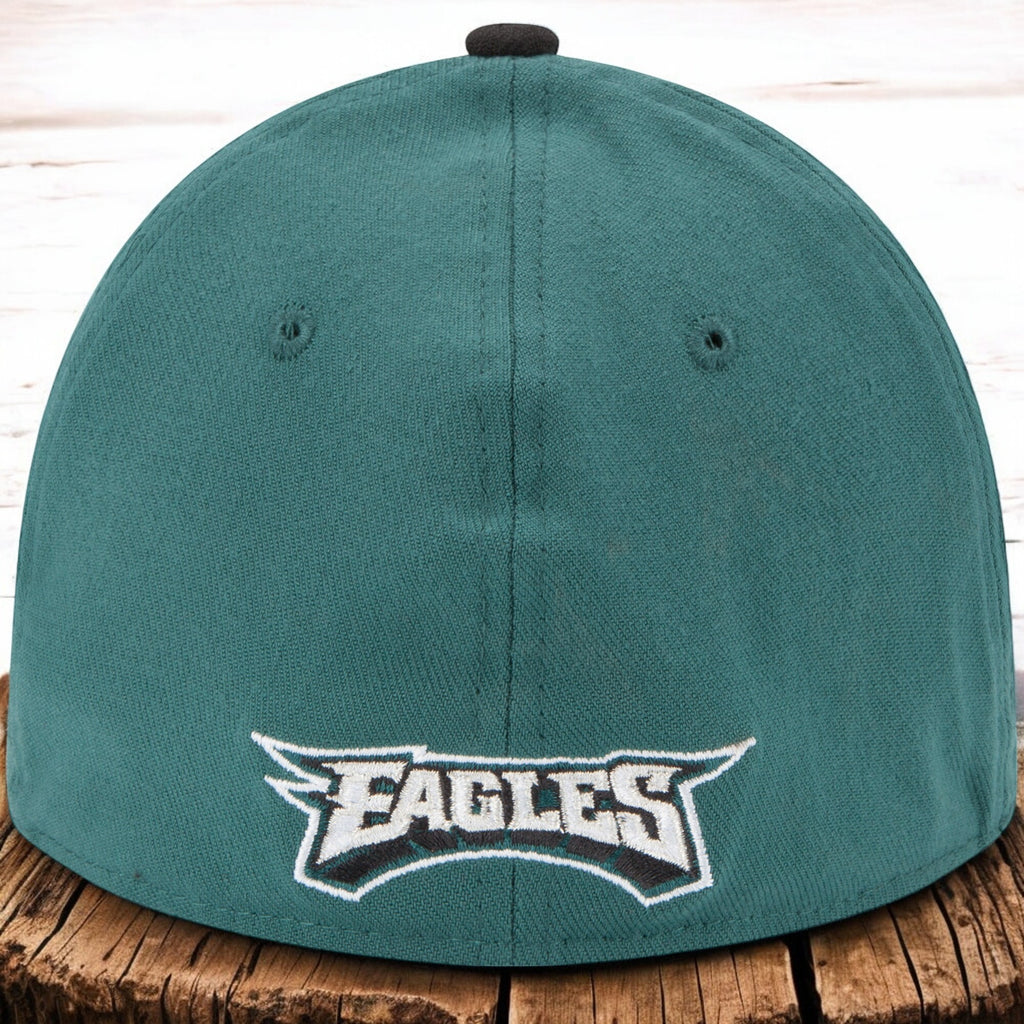 [11033106] Mens New Era NFL PHILADELPHIA EAGLES 3930 STRETCH FIT - BLACK/GREEN