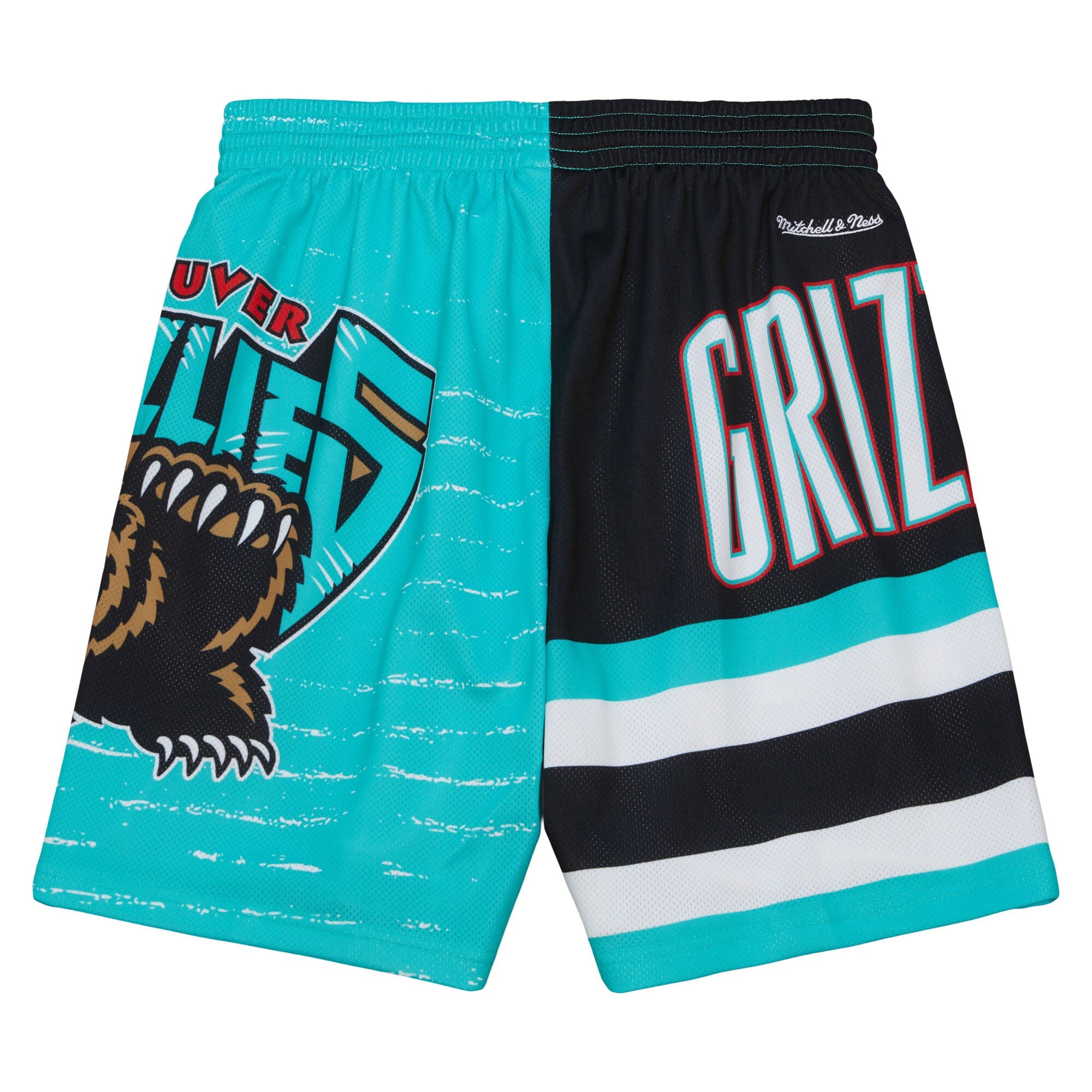 MENS MITCHELL & NESS NBA JUMBOTRON 3.0 SHORTS GRIZZLIES