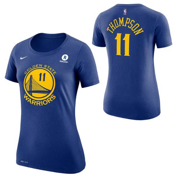[871408-498] Womens Nike NBA Golden State Warriors Name & Number Klay Thompson T-Shirt
