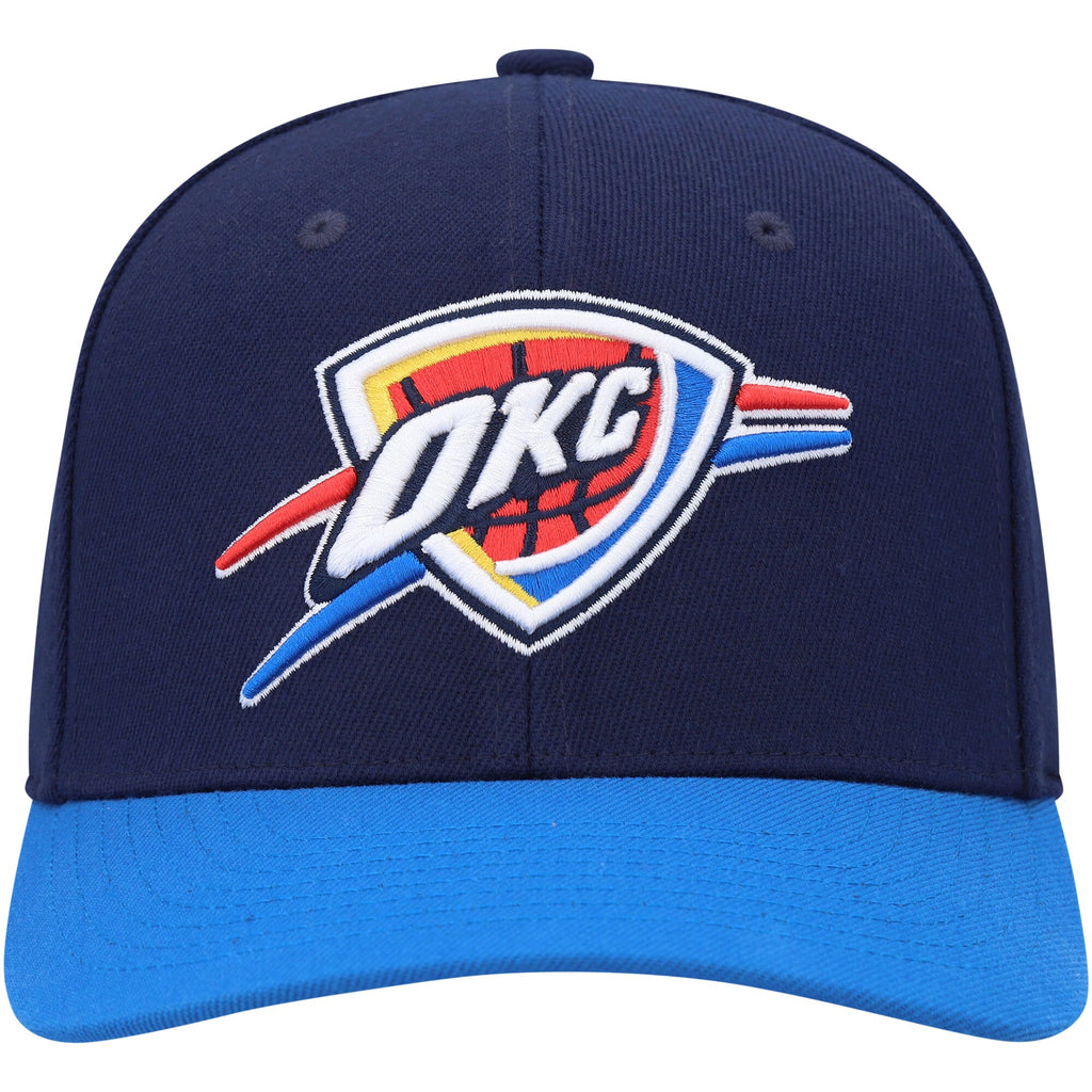 Mens Mitchell & Ness NBA TEAM 2 TONE 2.0 STRETCH SNAPBACK NBA THUNDER