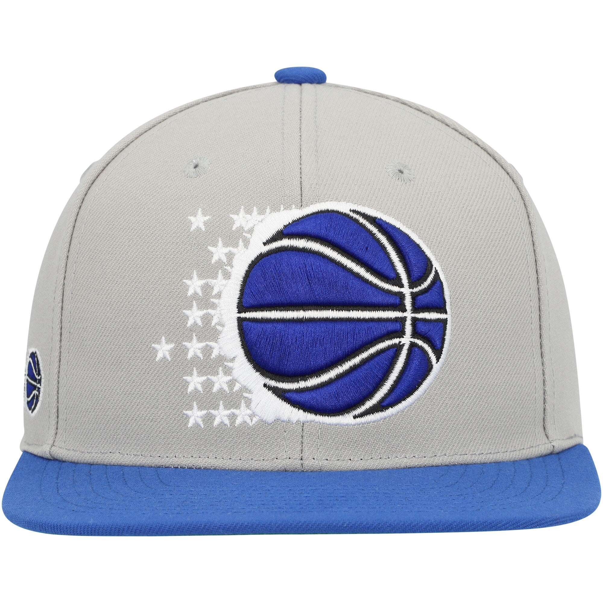 MENS MITCHELL & NESS NBA SIDE CORE 2.0 SNAPBACK HWC MAGIC - GREY-BLUE