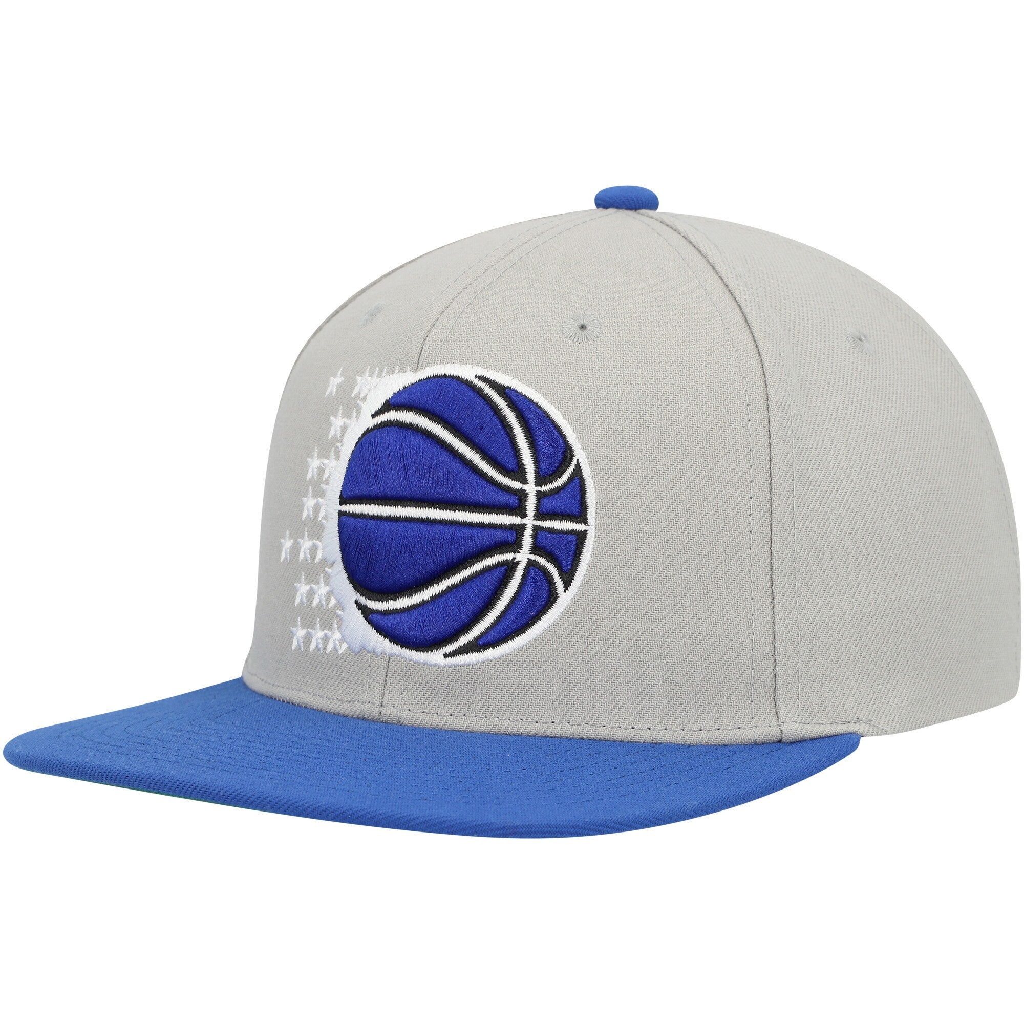 MENS MITCHELL & NESS NBA SIDE CORE 2.0 SNAPBACK HWC MAGIC - GREY-BLUE