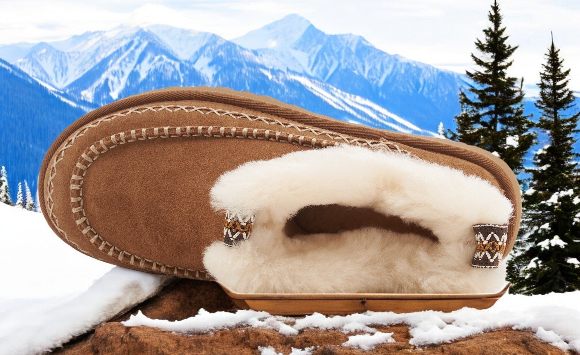 [1158224-CHE] WOMENS UGG CLASSIC ULTRA MINI ALPINE 'CHESTNUT'