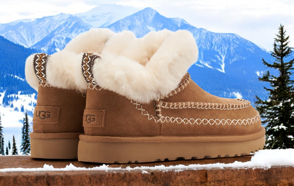 [1158224-CHE] WOMENS UGG CLASSIC ULTRA MINI ALPINE 'CHESTNUT'