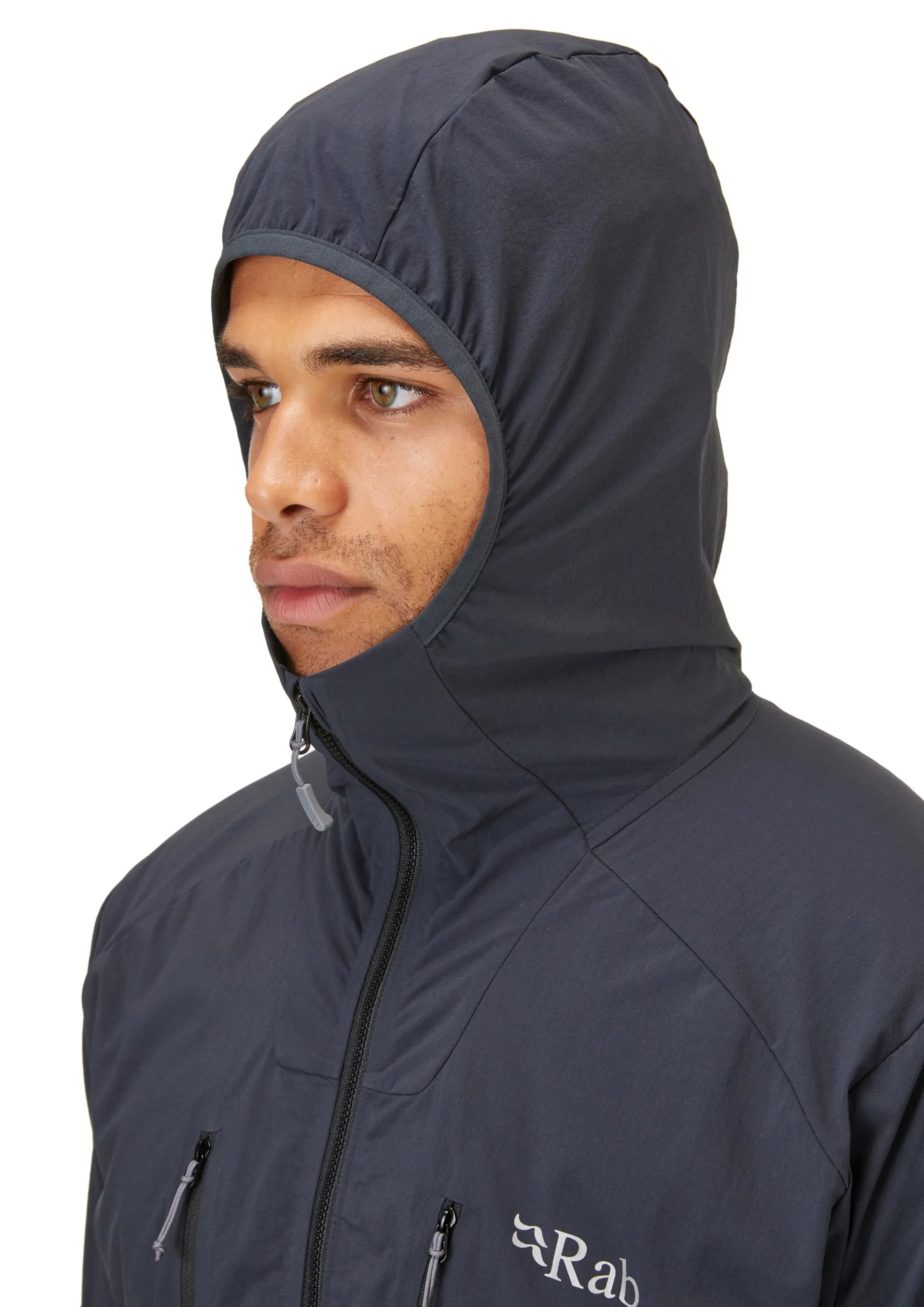 [QWS-35-BE] MENS RAB BOREALIS HOODED SLIM FIT JACKET