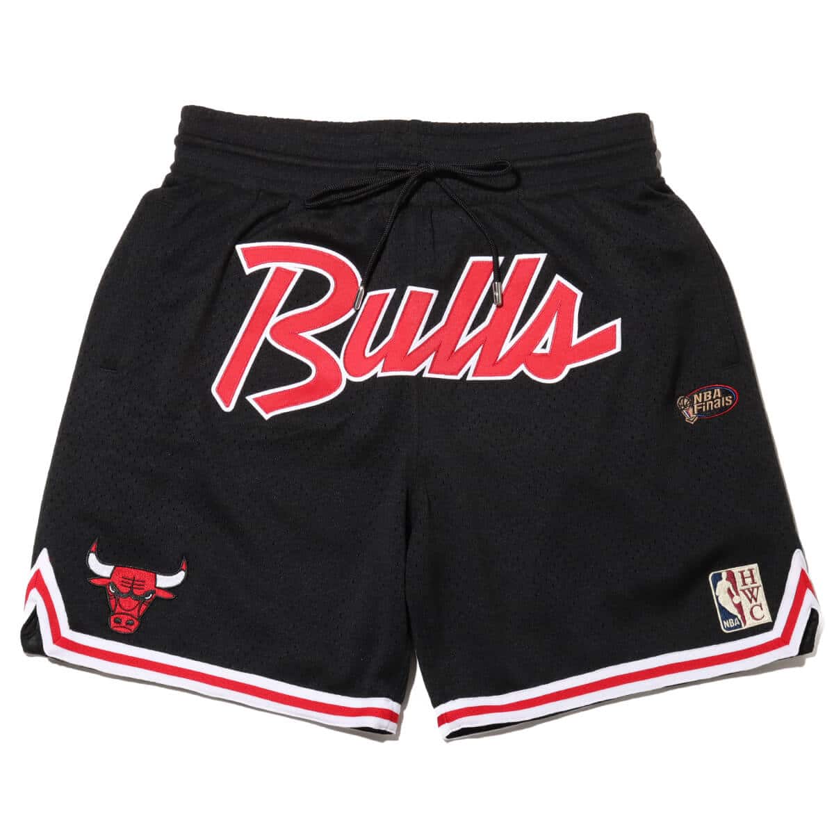 MENS MITCHELL & NESS NBA JUST DON PRACTICE SHORTS BULLS