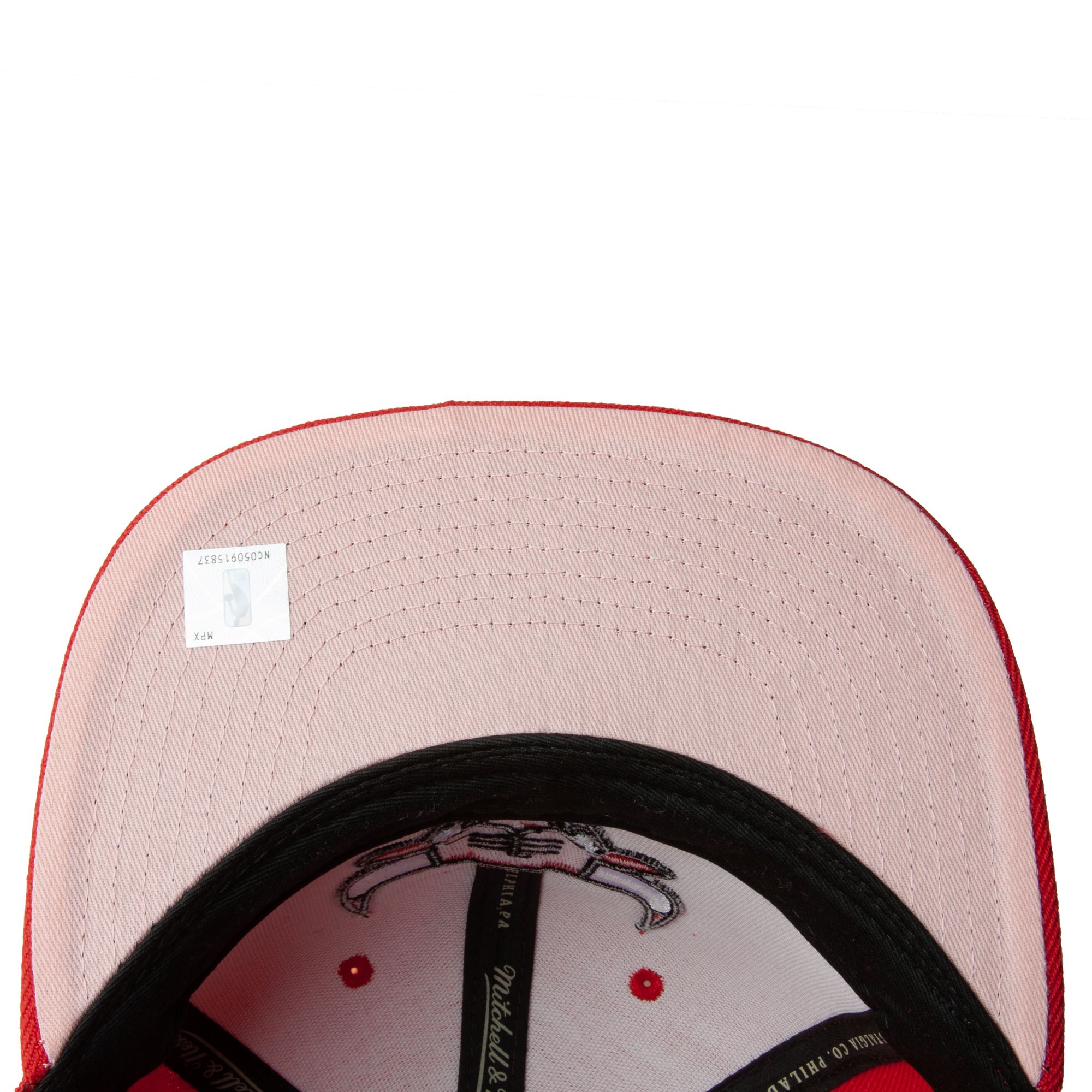 MENS MITCHELL & NESS NBA ALL LOVE SNAPBACK BULLS - RED