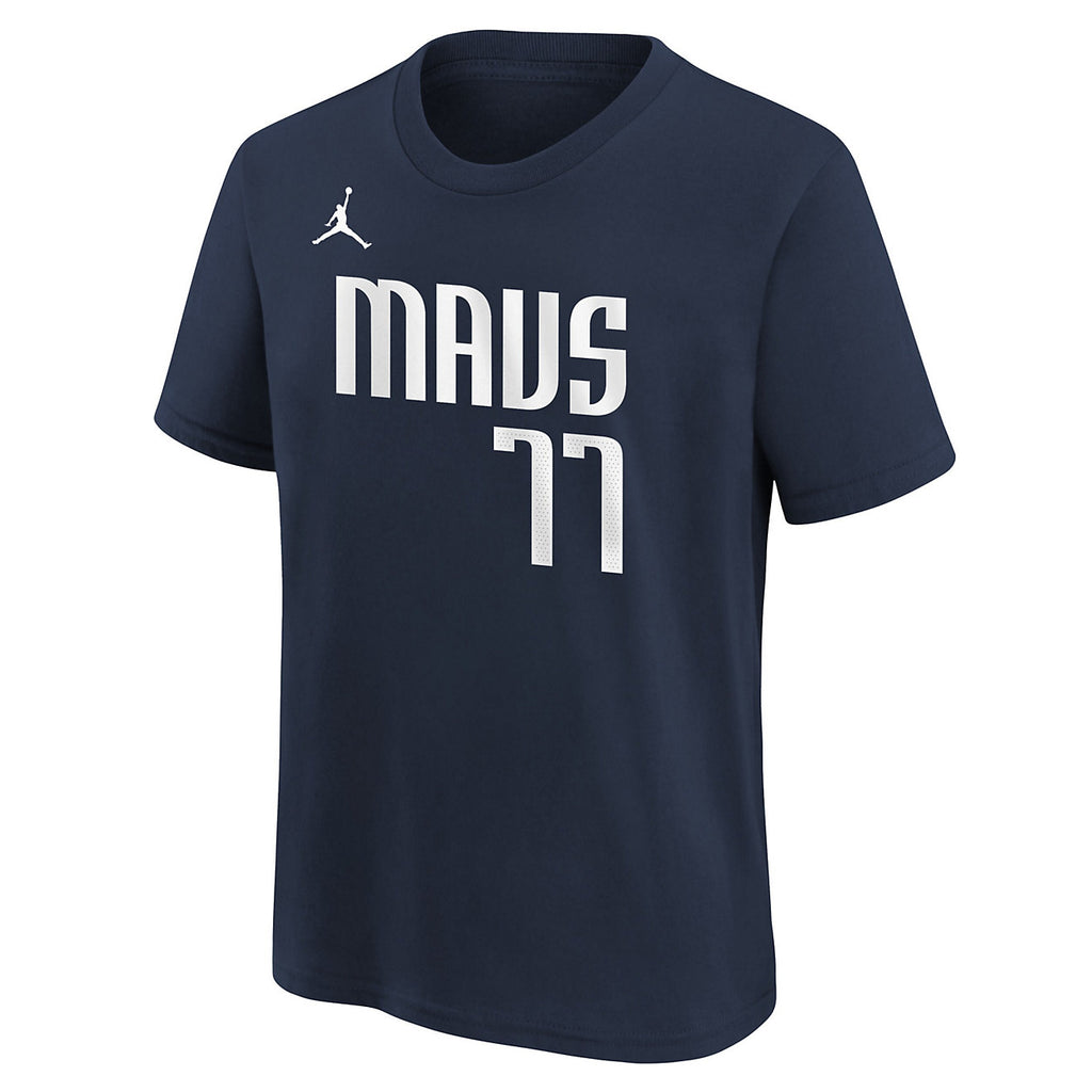 [9Y2B7HDC4-MAVDL] YOUTH NIKE NBA MAVERICKS 'DONCIC 77' 22 STATEMENT N&N T-SHIRT