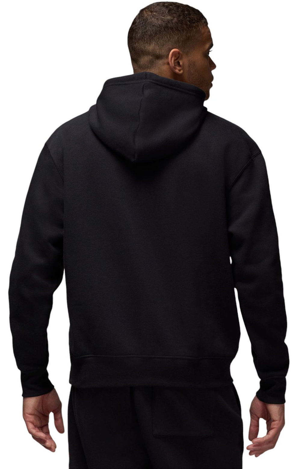 [FD7545-013] MENS AIR JORDAN ESSENTIALS FLEECE HOODIE BLACK SWEATSHIRTS