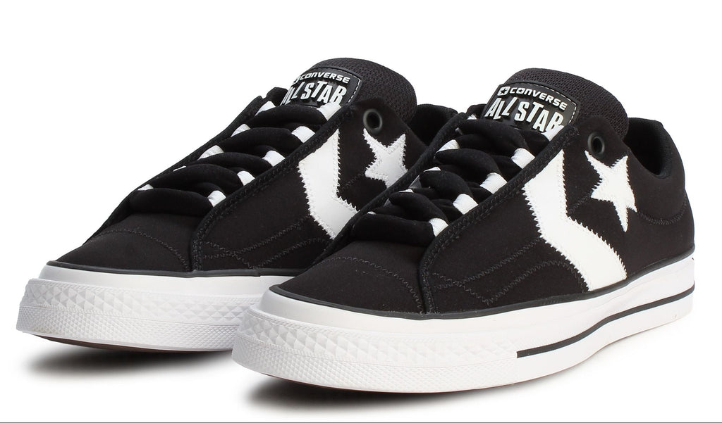 [A11483C] MENS CONVERSE STAR PLAYER 76 LOW 'PUFF BLACK WHITE'