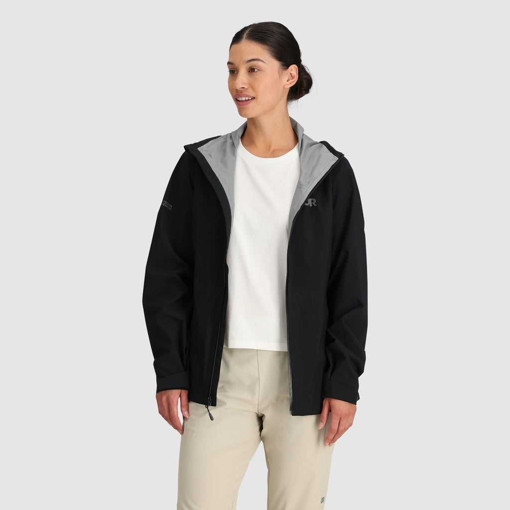 [300894-0001] WOMENS OUTDOOR RESEARCH STRATOBURST STRETCH WATERPROOF RAIN JACKET