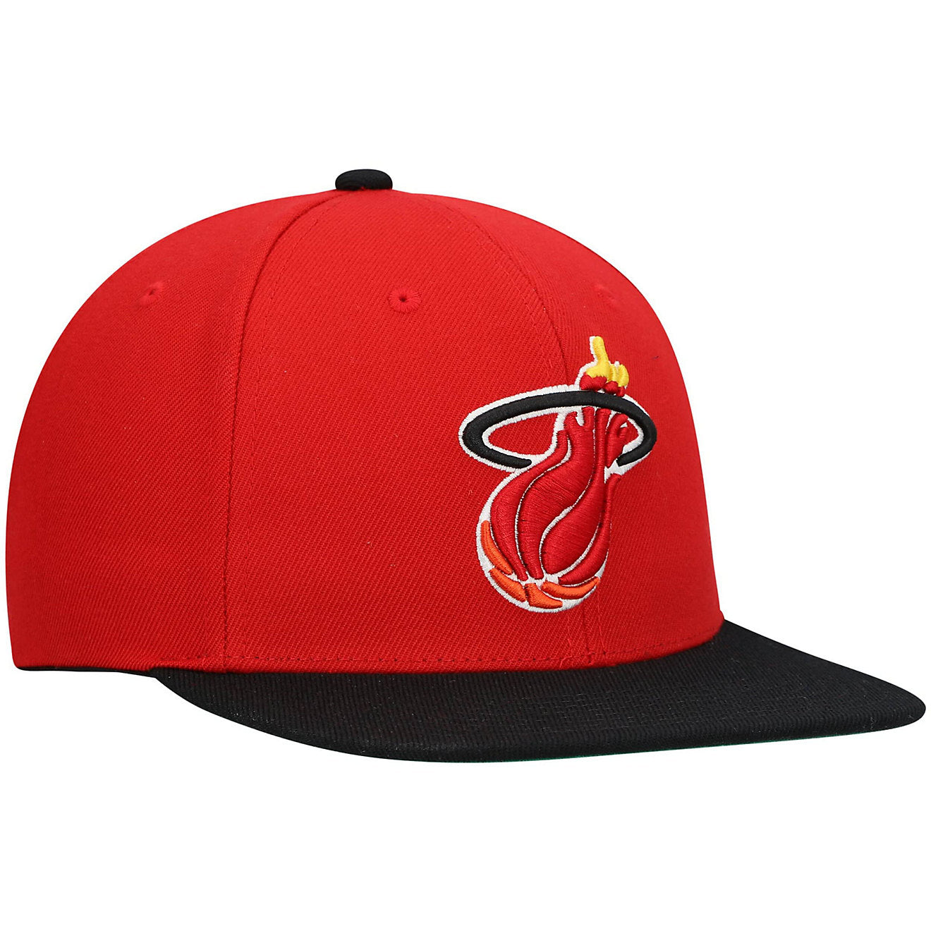 MENS MITCHELL & NESS NBA TEAM 2 TONE 2.0 SNAPBACK HWC HEAT