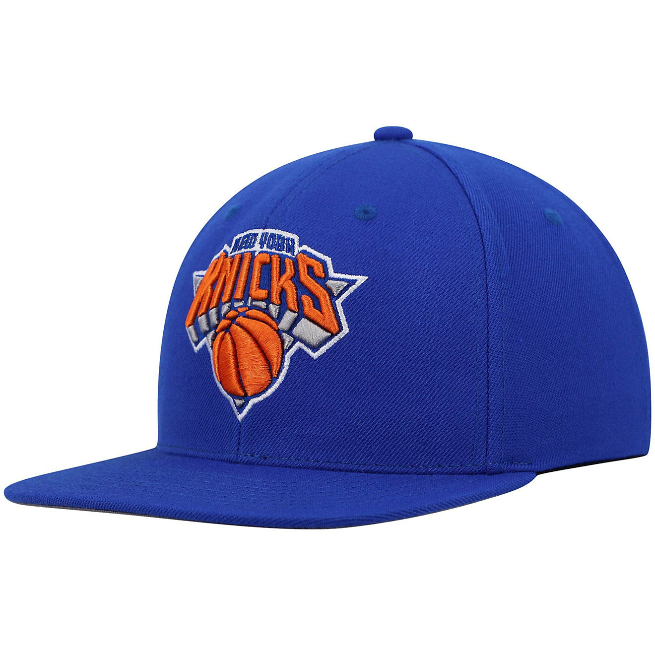 MENS MITCHELL & NESS NBA TEAM GROUND 2.0 SNAPBACK KNICKS