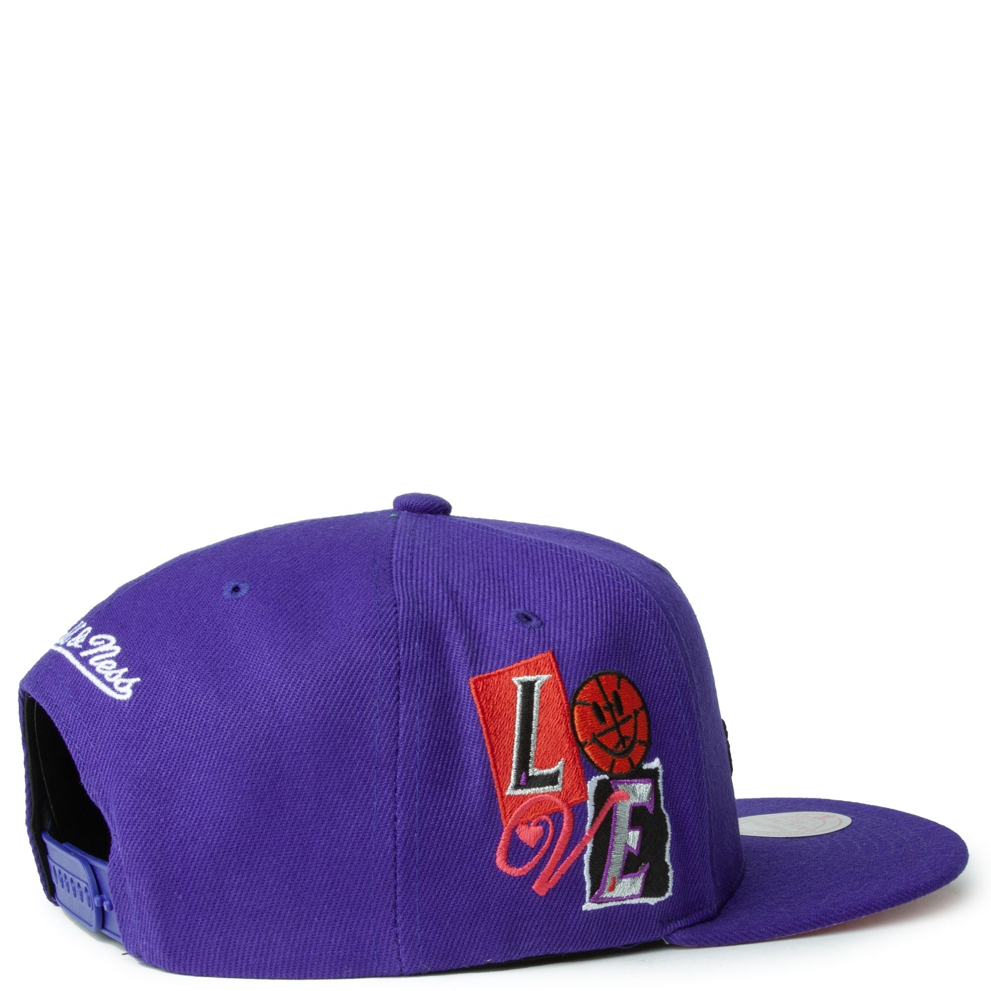 Mens Mitchell & Ness NBA ALL LOVE SNAPBACK HWC RAPTORS