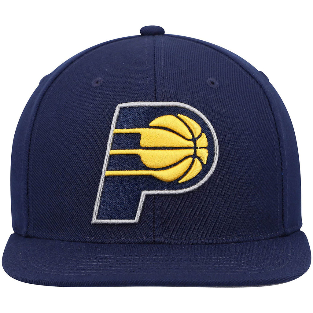 MENS MITCHELL & NESS NBA TEAM GROUND 2.0 SNAPBACK PACERS
