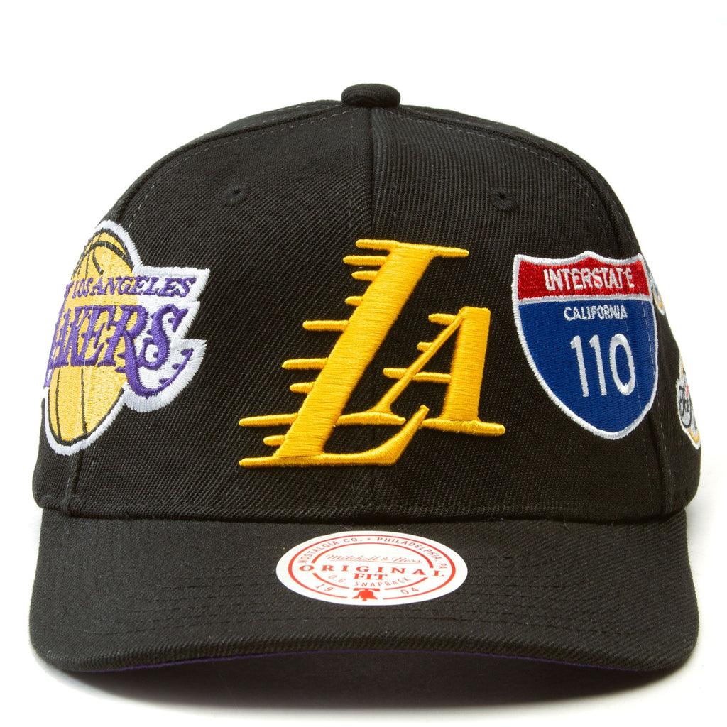 Mens MITCHELL & NESS NBA HYPER LOCAL PRO CROWN LAKERS