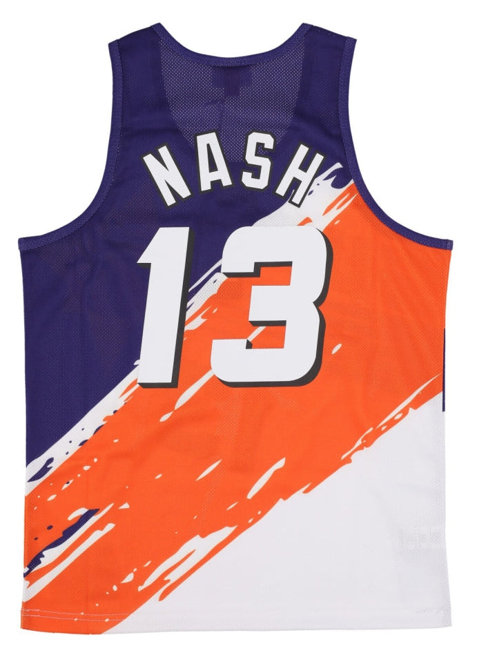 MENS MITCHELL & NESS PAINT BRUSH NN MESH TANK SUNS STEVE NASH